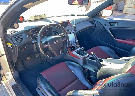 2011 Hyundai Genesis Coupe 2.0T z USA, uszkodzony, nr VIN KMHHT6KD7BU062158